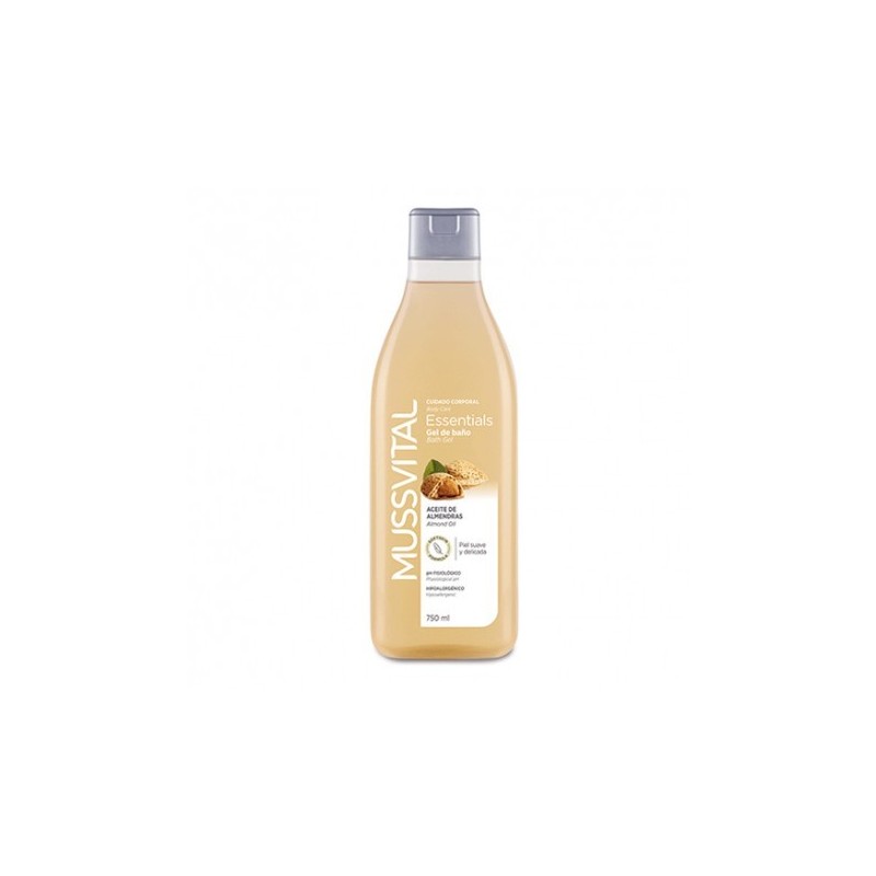 Mussvital essentials gel aceite de almendras 750 ml Mussvital