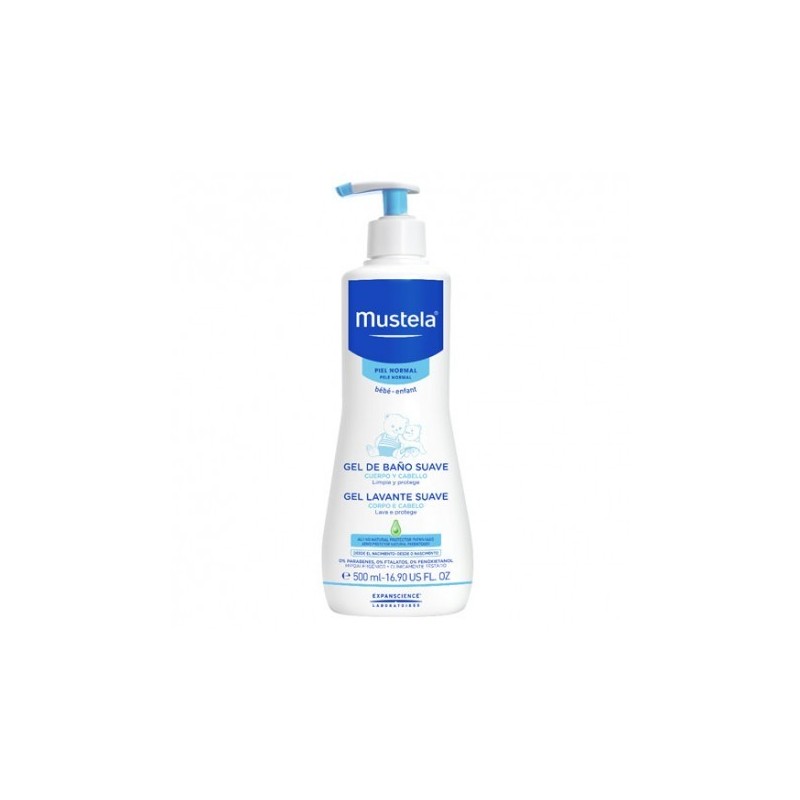 Mustela gel de baño suave con dosificador 500ml Mustela