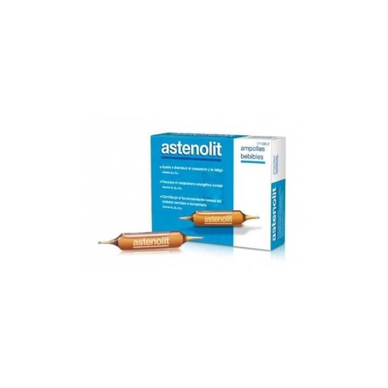 Astenolit 12 ampollas bebibles