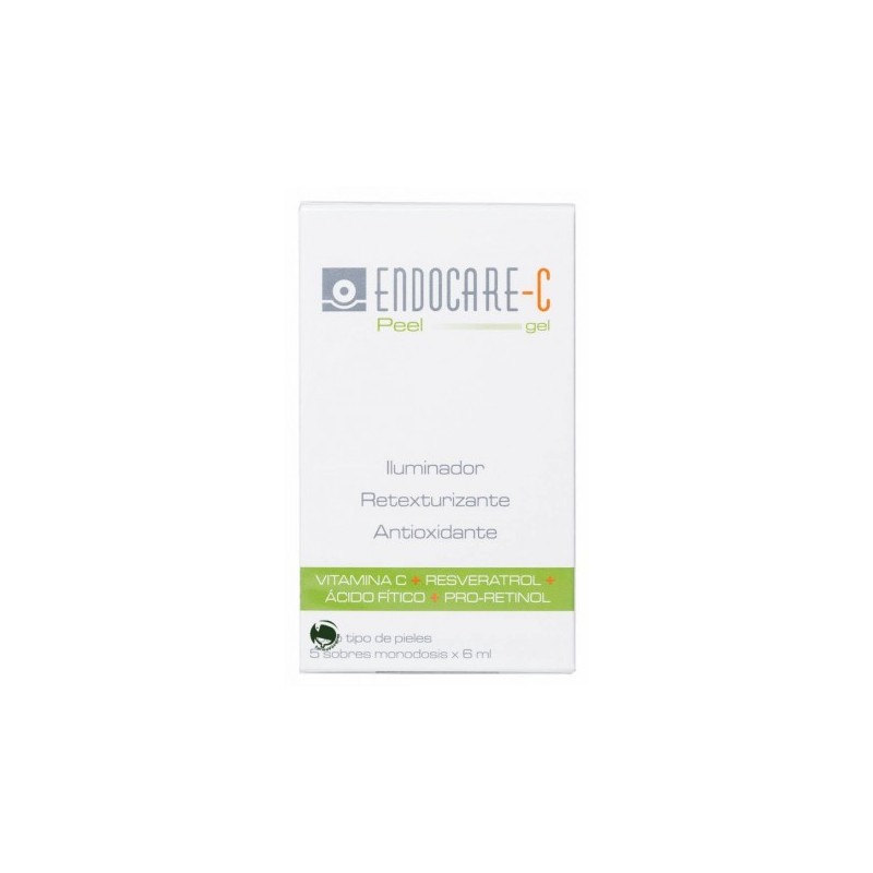 Endocare c peel gel 6 ml monodosis 5 sobres ENDOCARE