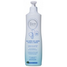 Cinfa be+ pediatrics gel de baño cuerpo/cabello sin jabon 500 ml