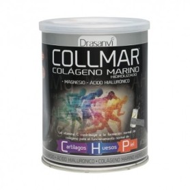Collmar colágeno marino + magnesio + ac. hialurónico vainilla  300g