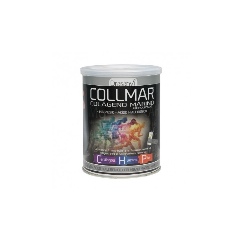 Collmar colágeno marino + magnesio + ac. hialurónico vainilla 300g ...