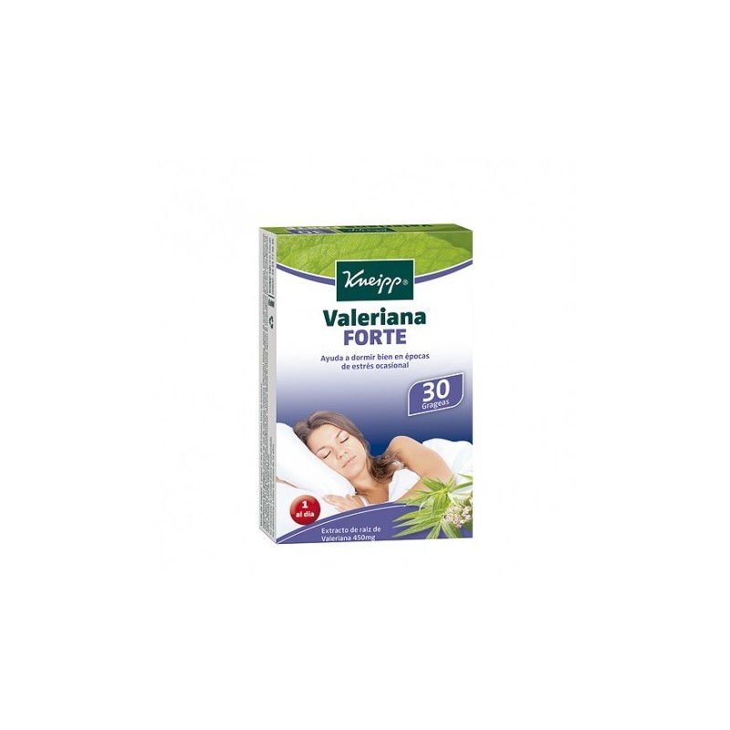 Kneipp valeriana forte 30 grageas Kneipp