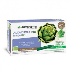 Arkofluido alcachofa-hinojo bio 20 ampollas