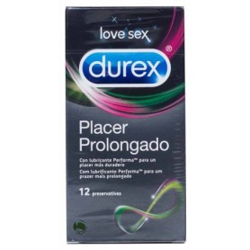 Durex placer prolongado preservativos 12 u