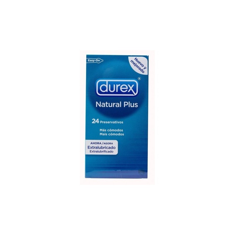 Durex natural plus preservativos 24 u Durex