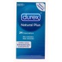 Durex natural plus preservativos 24 u