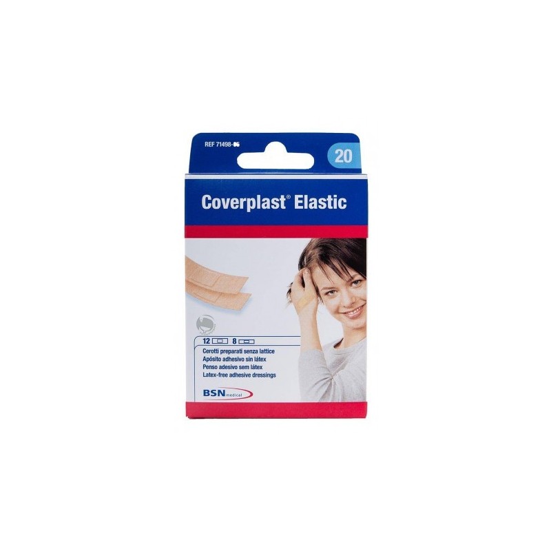 Coverplast elastic aposito adhesivo sin latex surtido 20 u COVERPLAST