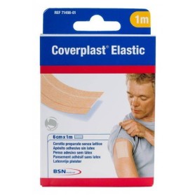 Coverplast elastic aposito adhesivo 6 cm x 1 m