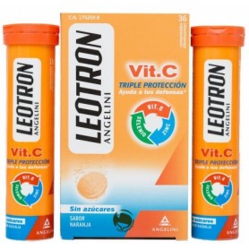 Leotron vitamina c comprimidos efervescentes 36 u.
