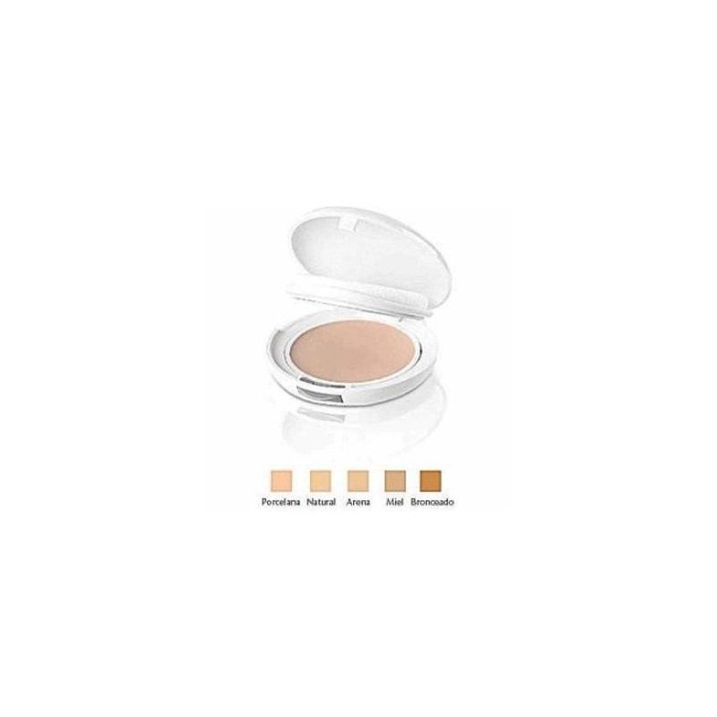 Avene couvrance maquillaje compacto oil free bronceado Avène