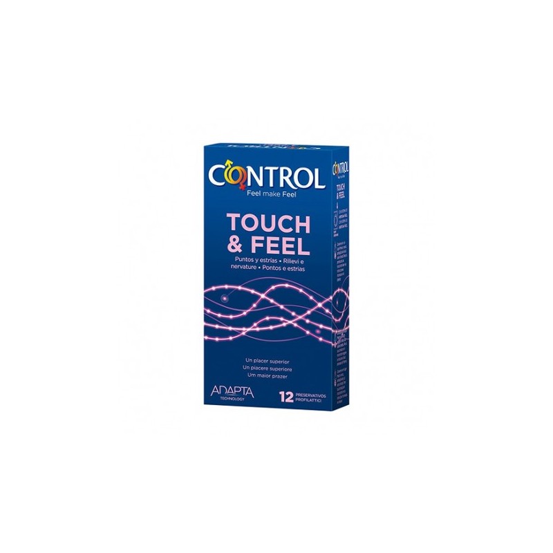 Control intense touch and feel preservativos 12 unidades CONTROL