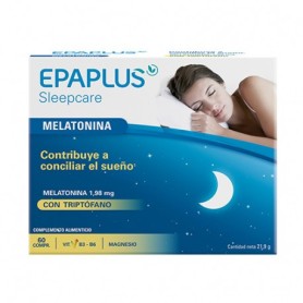 Epaplus sleepcare melatonina y triptófano 60 cápsulas