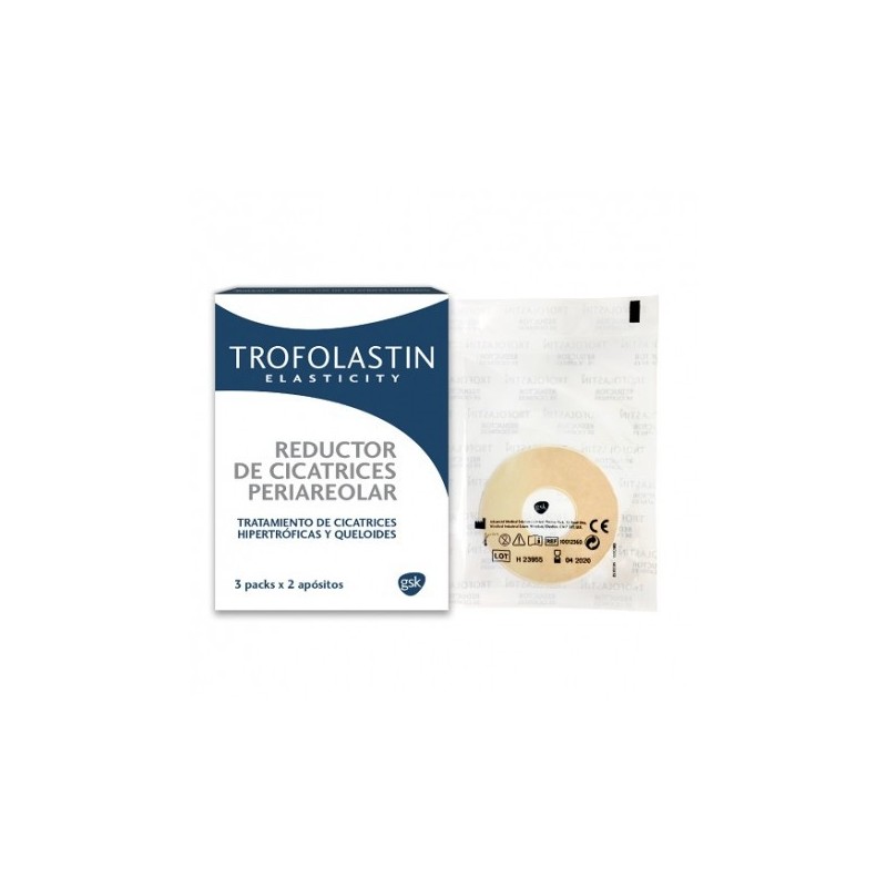 Trofolastin reductor cicatrices periareolar 3x2 parches