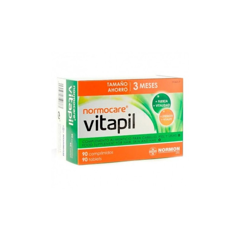 Normocare vitapil 90 comprimidos Normon