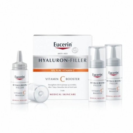Eucerin hyaluron-filler vitamin c booster 8 ml x 3 u