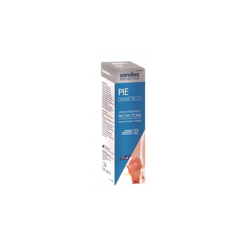 Sandoz bienestar pie diabetico crema 100 ml Sandoz