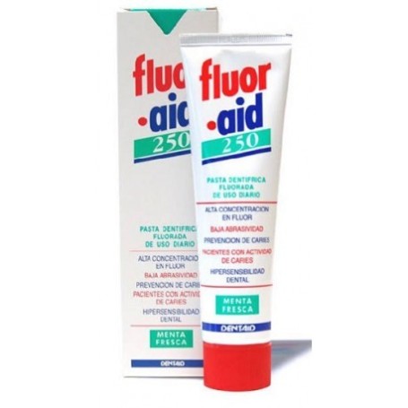 Fluor aid 250 pasta dentífrica fluorada 100ml