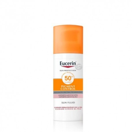 Eucerin sun fluid pigment control spf50+  50ml