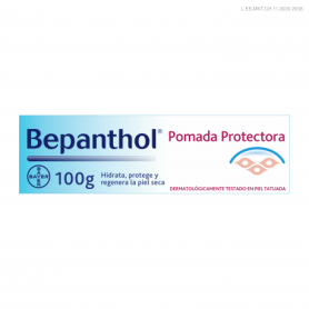 Bepanthol pomada protectora regeneradora 100 gr irritaciones y tatuajes