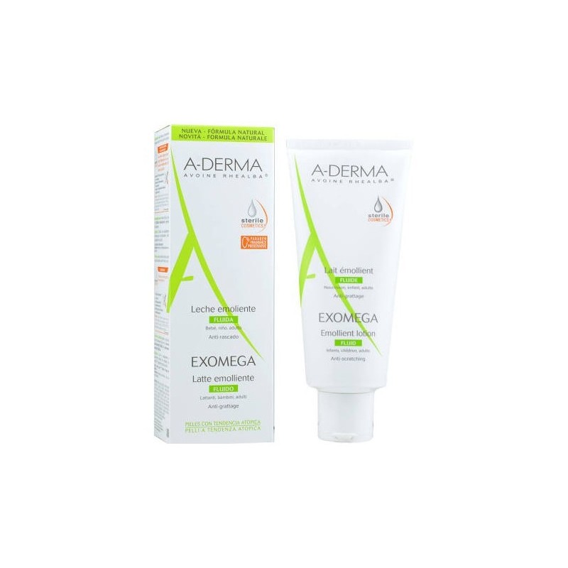 A-derma exomega leche emoliente fluido defi 200ml A-Derma