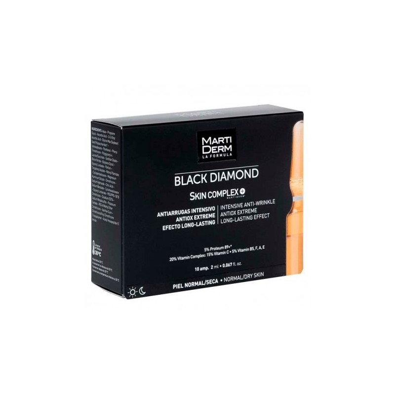 Martiderm black diamond skin complex 10 ampollas. MartiDerm