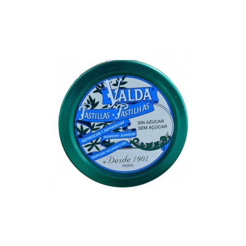 Valda pastillas menta sin azúcar 50g Omega Pharma