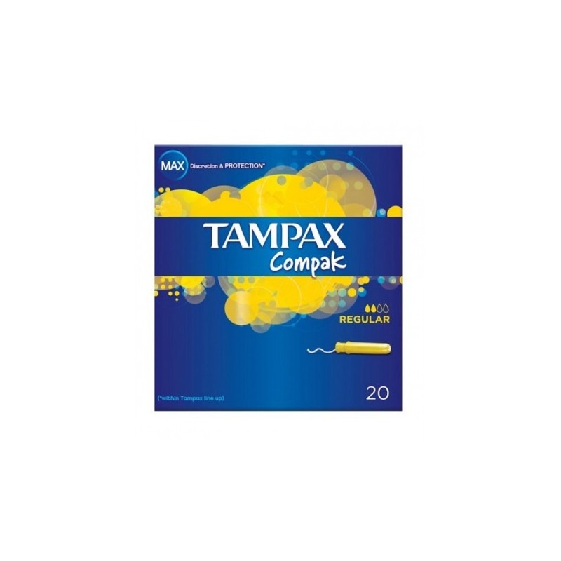 Tampax compak regular 22 uds TAMPAX