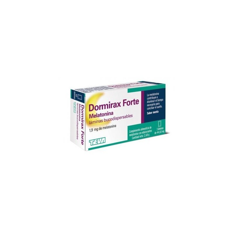 Dormirax forte 30 láminas Teva