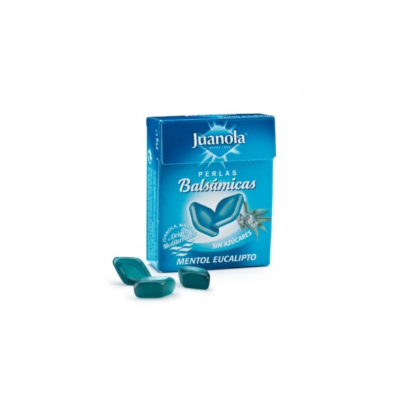 Juanola perlas mentol eucalipto 25g Juanola