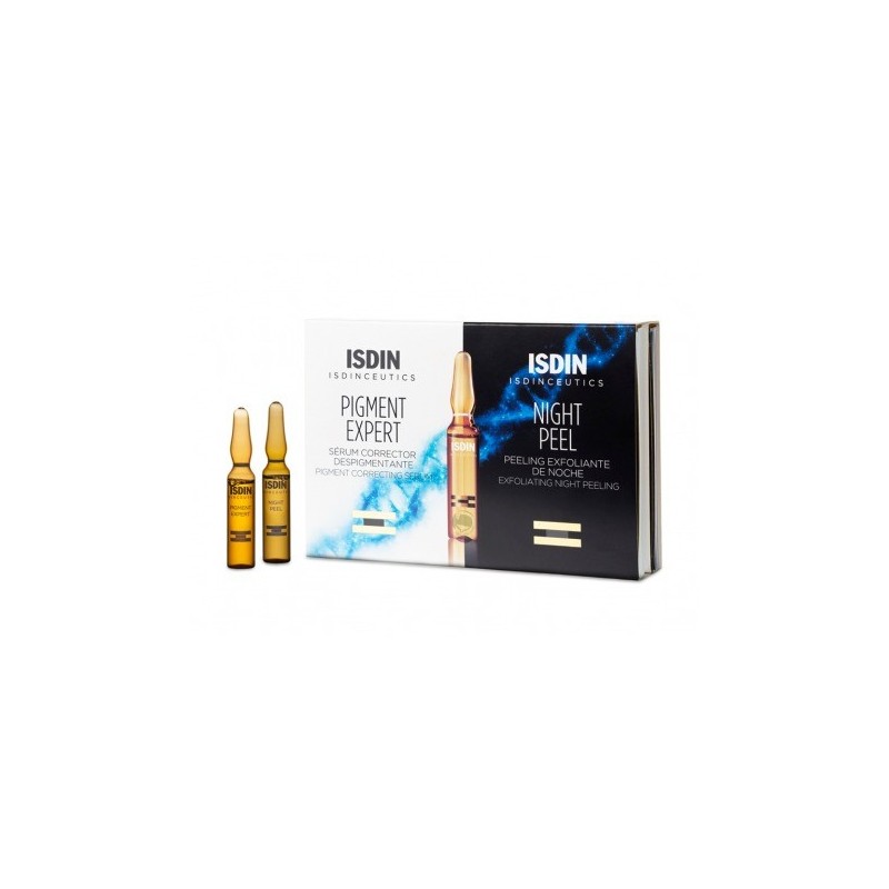 Isdinceutics pigment expert 10 amp + night peel 10 ampollas Isdince...