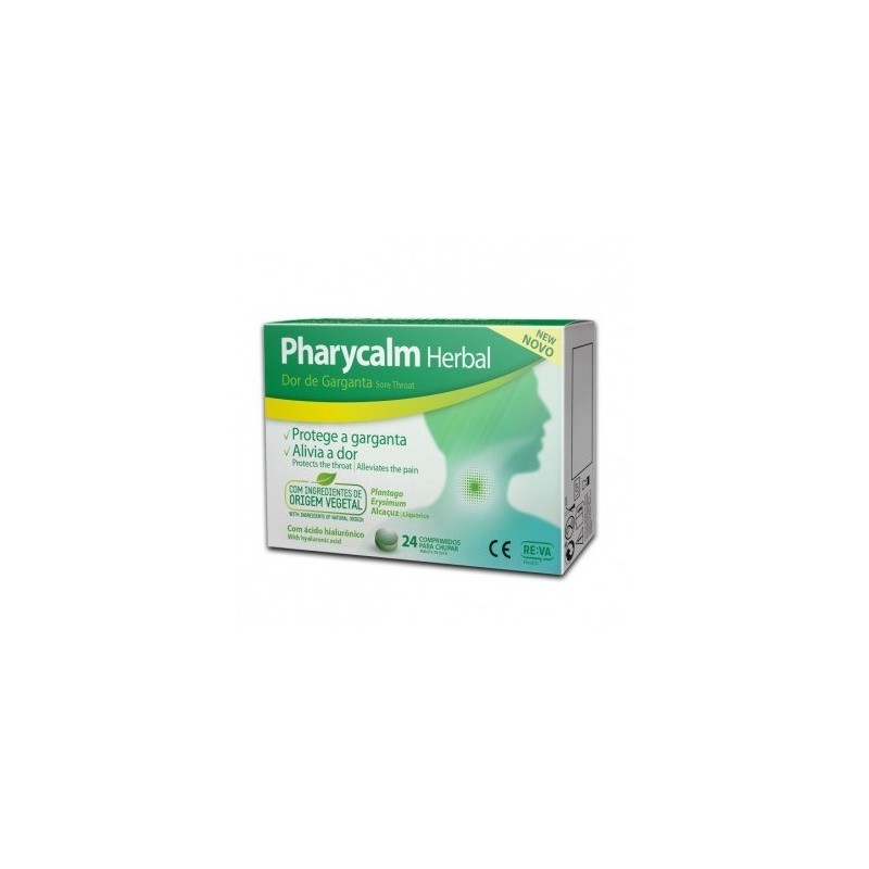 Pharycalm herbal 24 comprimidos