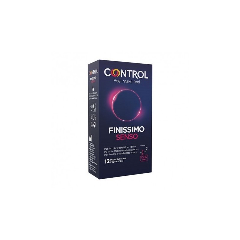 Control finissimo senso preservativos 12uds CONTROL