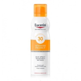 Eucerin sun spray transparente dry touch sensitive protect spf 30