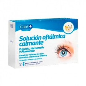Care+ solución oftalmológica calmante 10 viales de 0,5ml