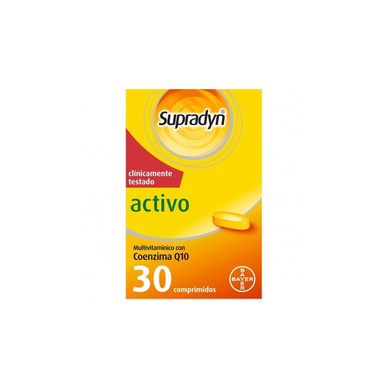 Supradyn activo vitaminas y energía 30 comprimidos Supradyn