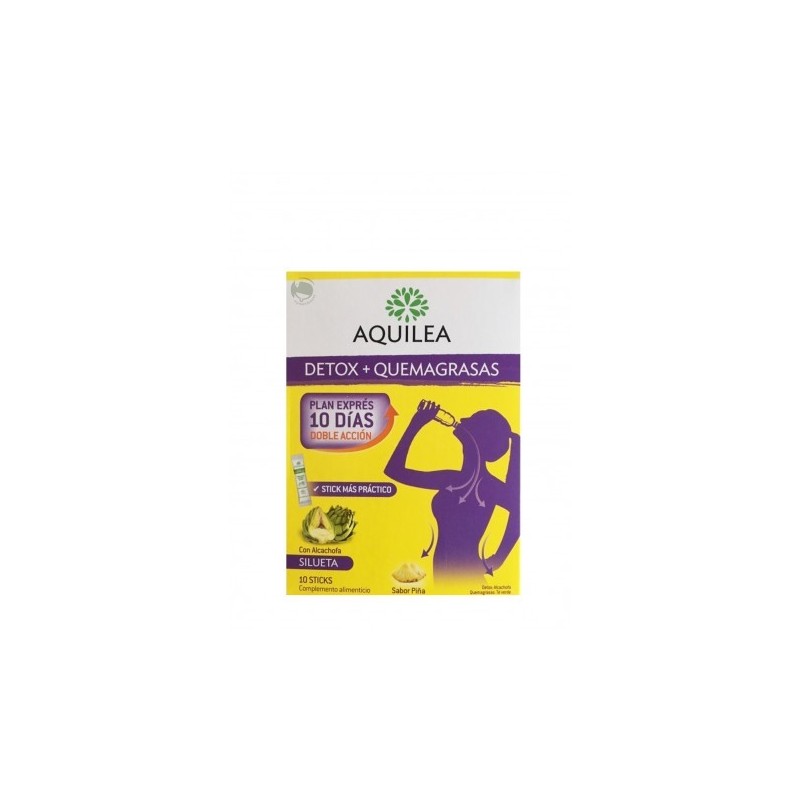 Aquilea detox + quemagrasas 10 sticks