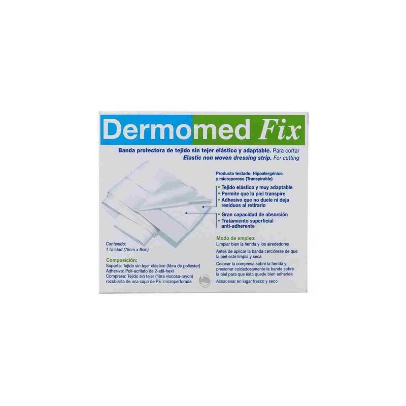 Dermomed fix 1 tira 75 cm x 8 cm Dermomed