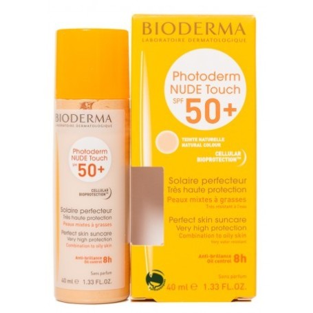 Bioderma photoderm nude touch spf50+ natural 40 ml