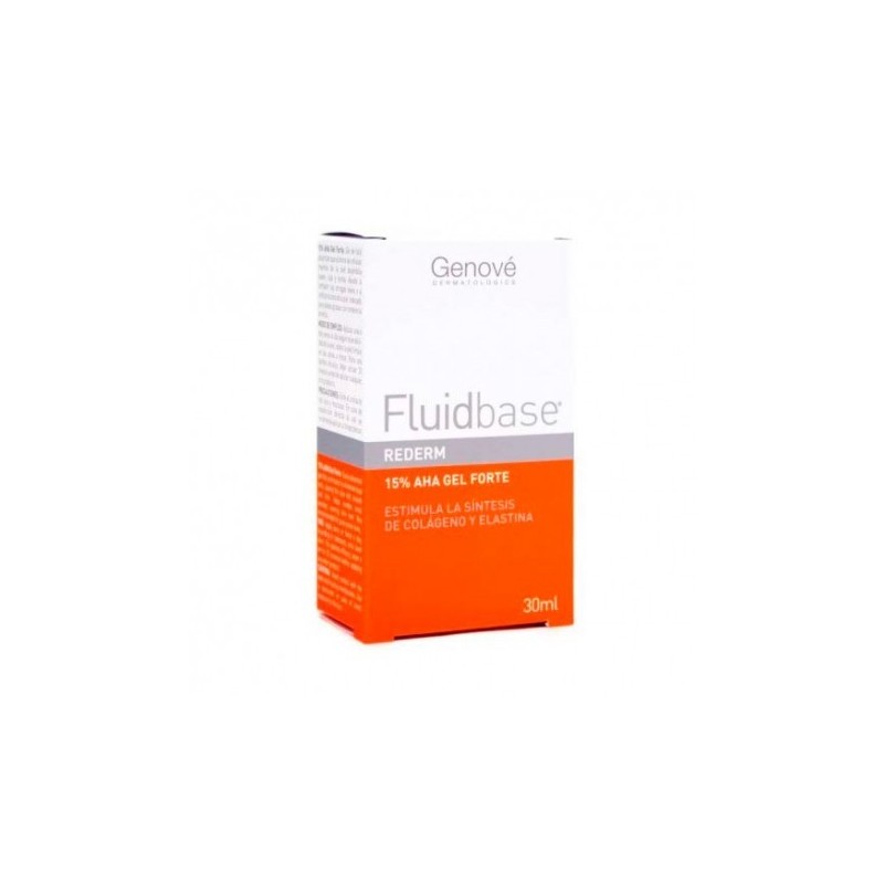 Fluidbase rederm gel forte 15% aha 30ml Fluidbase