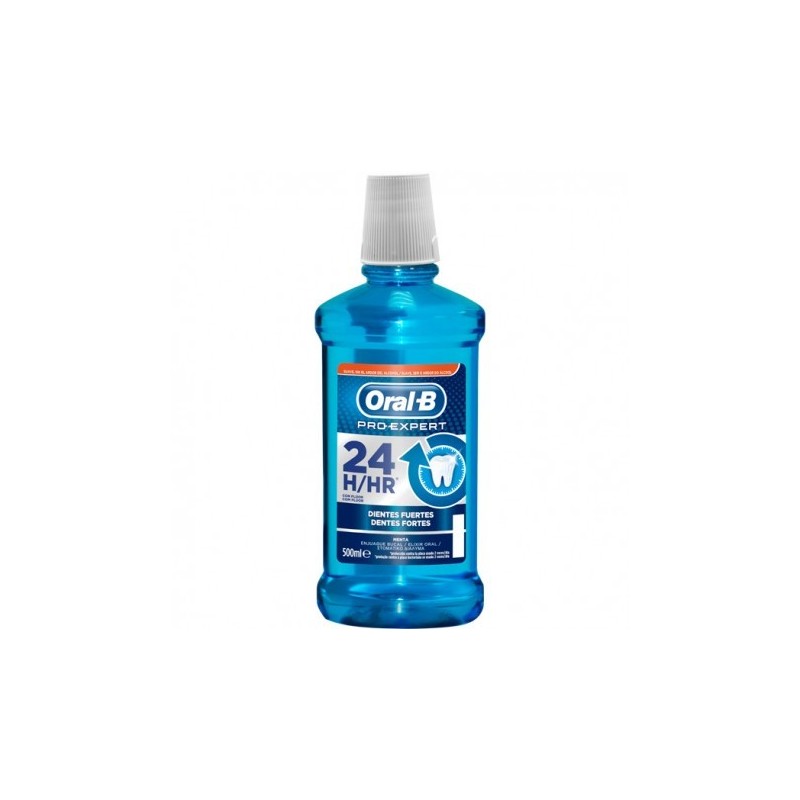 Oral-b pro-expert 24 horas colutorio dientes fuerte menta 500 ml Or...