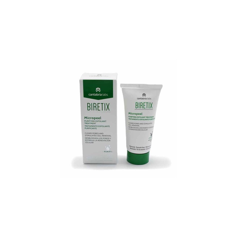 Biretix micropeel tratamiento exfoliante purificante 1 envase 50 ml...