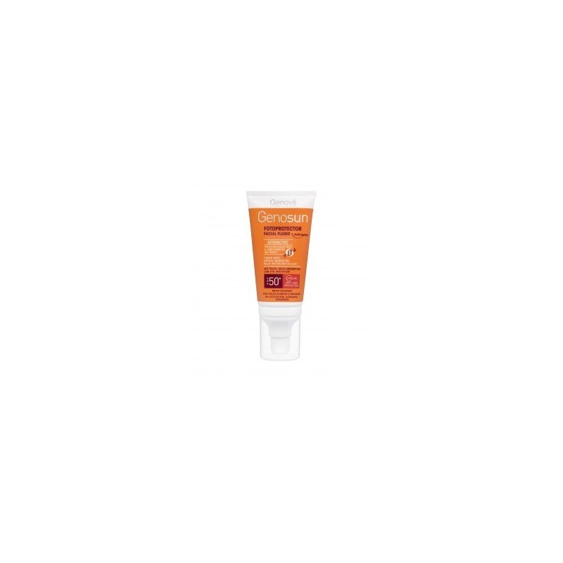 Genosun spf 50+ fotoprotector facial fluido 1 envase 50 ml genove