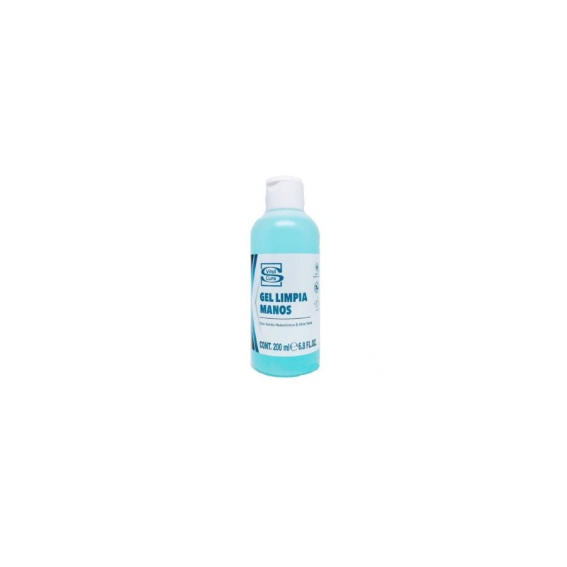 Gel limpia manos vital cure 200ml COFARES