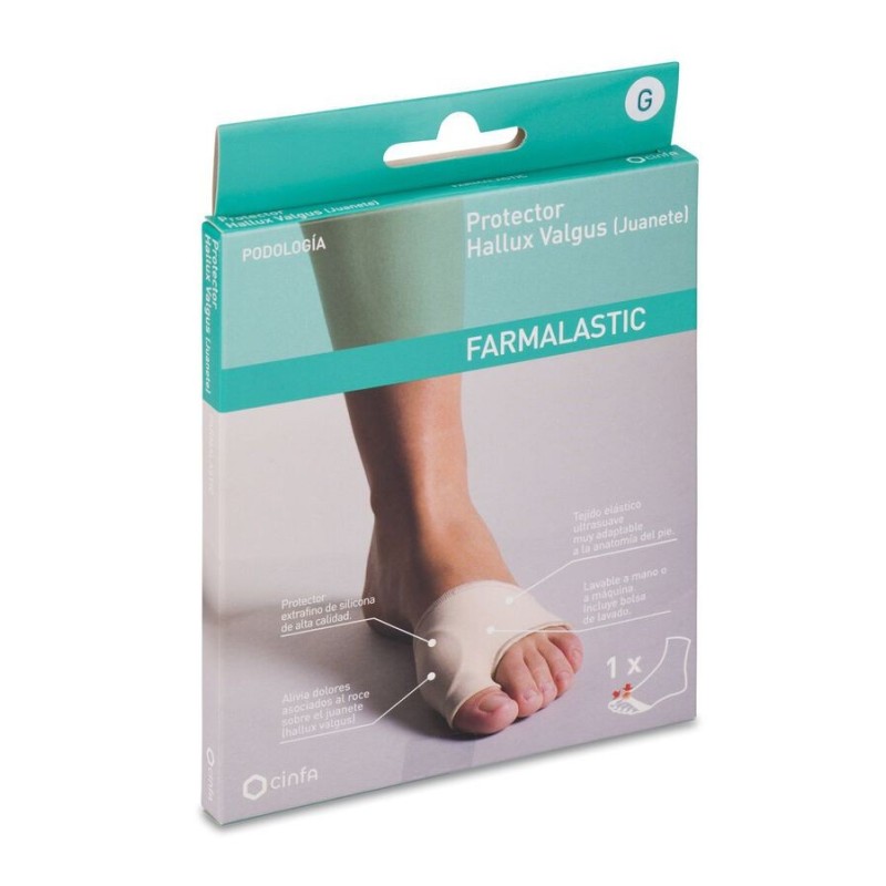 Protector juanete calzado habitual farmalastic feet t-med Cinfa