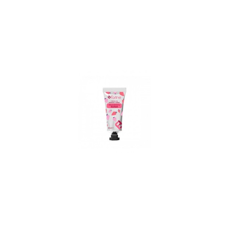 Farline crema de manos y uñas strawberry sorbet 1 envase 30 ml COFARES