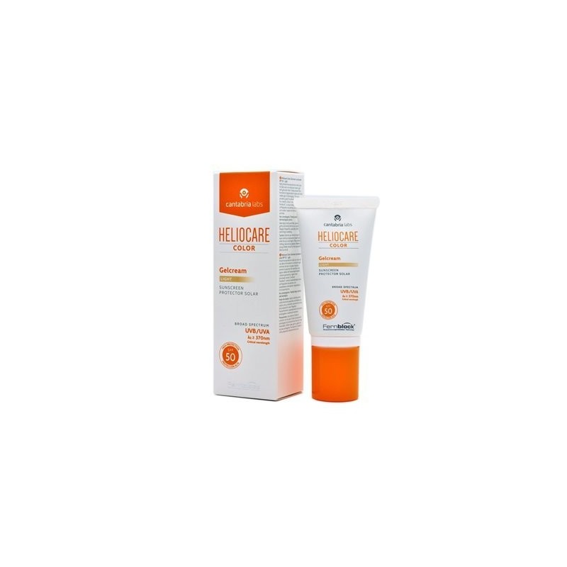 Heliocare color gelcream spf50+ light 50 ml