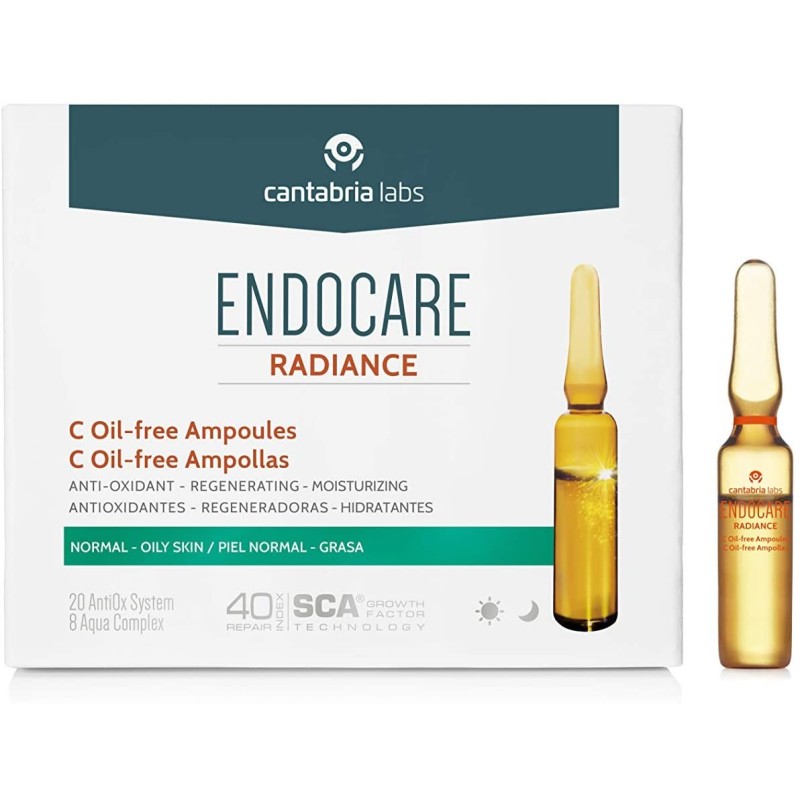 Endocare c oil free 2 ml 30 ampollas