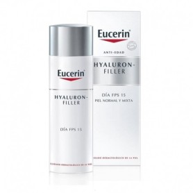 Eucerin hyaluron filler crema piel normal/mixta spf15 50ml.